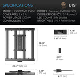 AC Infinity IONFRAME EVO4 300W Samsung LM301H EVO Commercial LED Light