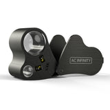 AC Infinity Jewelers Loupe Pocket Magnifying Glass w/ LED Light & Dual