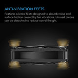 AC Infinity MULTIFAN S5 Quiet USB Cooling Fan Dual 80mm