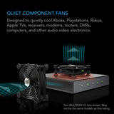 AC Infinity MULTIFAN S7-P Quiet AC-Powered Cooling Fan Dual 120mm