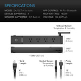 AC Infinity OUTLET AI Environment Controller Smart WiFi Outlets