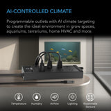 AC Infinity OUTLET AI+ Environment Controller Smart WiFi Outlets