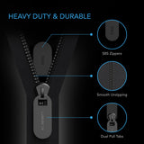 AC Infinity Peel & Stick Zipper 7 ft. x 3 in. Double Sided 2-Pack