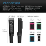 AC Infinity pH Meter PRO Kit Interchangeable Probe