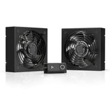 AC Infinity Rack Roof Fan Kit Dual Cooling-Fans w/ Speed Controller