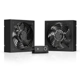 AC Infinity Rack Roof Fan Kit, Dual Cooling-Fans w/ Speed Controller