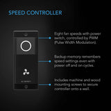 AC Infinity Rack Roof Fan Kit Dual Cooling-Fans w/ Speed Controller