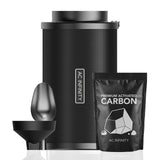 AC Infinity Refillable Carbon Filter Kit w/ Charcoal Refill 8-Inch