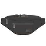 AC Infinity Smell Proof Belt Bag, Black, with 900D Nylon Fabric and Carbon Filter Lining