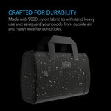 AC Infinity Smell Proof Handbag Black w/ 900D Nylon Fabric & Carbon