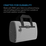 AC Infinity Smell Proof Handbag, Gray, with 900D Nylon Fabric and Carbon Filter Lining