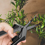 AC Infinity Stainless Steel Curved Pruning Shear Ergonomic Lightweight