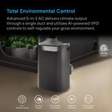 AC Infinity TERRAFORM 12, All-In-One Climate Control A/C w/ One-Duct Auto Switching 16,000 BTU
