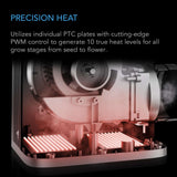 AC Infinity THERMOFORGE S7 Plant Heater 1000W w/ 10 Heating & Air