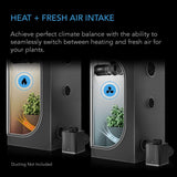 AC Infinity THERMOFORGE S7 Plant Heater 1000W w/ 10 Heating & Air