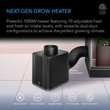 AC Infinity THERMOFORGE S7, Plant Heater 1000W w/ 10 Heating & Air Intake Levels
