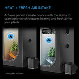 AC Infinity THERMOFORGE S7, Plant Heater 1000W w/ 10 Heating & Air Intake Levels