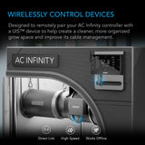 AC Infinity UIS 1-to-1 Transmitter & Receiver Wirelessly Connects UIS