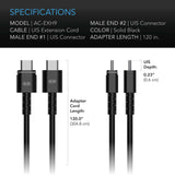 AC Infinity UIS Controller to Device Cable for Controller AI