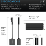 AC Infinity UIS Lighting Daisy-Chain Adapter Dongle