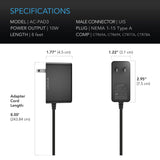 AC Infinity UIS Power Adapter for Controllers not powered by UIS