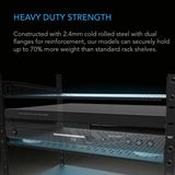 AC Infinity Vented Cantilever 1U Rack Shelf 10"