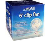Active Air 6" Clip Fan 15W Climate Control