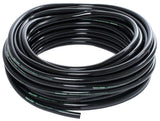 Active Aqua 1/2" ID Black Tubing 100'