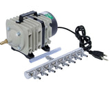 Active Aqua Commercial Air Pump 8 Outlets 60W 70 L/min