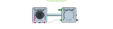 ALIEN Hydroponics AERO 1 Pot 15L Compact Header Kit