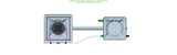 ALIEN Hydroponics AERO 1 Pot 30L Compact Header Kit