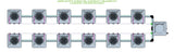 ALIEN Hydroponics AERO 12 Pot 2 Row 15L Compact Header Kit