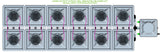 ALIEN Hydroponics AERO 12 Pot 2 Row 30L Remote Header Kit