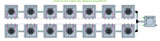 ALIEN Hydroponics AERO 14 Pot 2 Row 30L Remote Header Kit