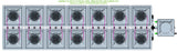 ALIEN Hydroponics AERO 14 Pot 2 Row 30L Remote Header Kit
