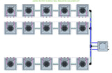 ALIEN Hydroponics AERO 15 Pot 3 Row 30L Remote Header Kit