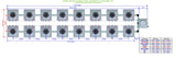 ALIEN Hydroponics AERO 16 Pot 2 Row 30L Compact Header Kit