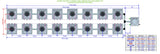 ALIEN Hydroponics AERO 16 Pot 2 Row 30L Remote Header Kit
