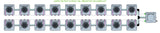 ALIEN Hydroponics AERO 18 Pot 2 Row 15L Remote Header Kit