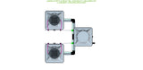 ALIEN Hydroponics AERO 2 Pot 2 Row 15L Compact Header Kit