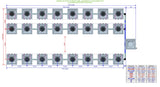 ALIEN Hydroponics AERO 24 Pot 3 Row 30L Compact Header Kit