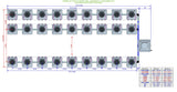 ALIEN Hydroponics AERO 27 Pot 3 Row 15L Compact Header Kit
