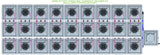 ALIEN Hydroponics AERO 27 Pot 3 Row 30L Compact Header Kit