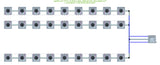 ALIEN Hydroponics AERO 27 Pot 3 Row 30L Remote Header Kit