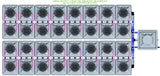 ALIEN Hydroponics AERO 32 Pot 4 Row 15L Remote Header Kit