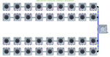 ALIEN Hydroponics AERO 36 Pot 4 Row 15L Compact Header Kit