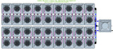 ALIEN Hydroponics AERO 36 Pot 4 Row 15L Remote Header Kit