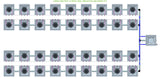 ALIEN Hydroponics AERO 36 Pot 4 Row 30L Remote Header Kit