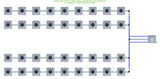 ALIEN Hydroponics AERO 36 Pot 4 Row 30L Remote Header Kit