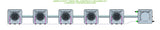 ALIEN Hydroponics AERO 5 Pot 1 Row 15L Compact Header Kit
